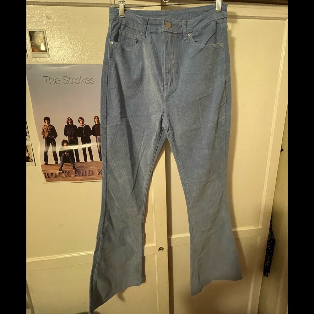 Flared Corduroy Pants